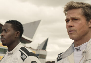 Brad Pitt and Damson Idris in the high-speed ‘F1’ movie, racing on a Grand Prix track.