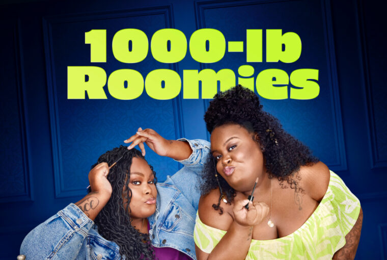 Jaz and Nesha pose together in TLC’s new reality series 1000-LB Roomies, premiering June 10