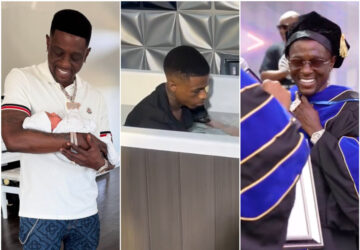 Boosie Badazz celebrates daughter Sevyn Emerald Hatch, son Tootie Raww’s baptism, and receives two honorary PhDs from Kingdom Heritage University