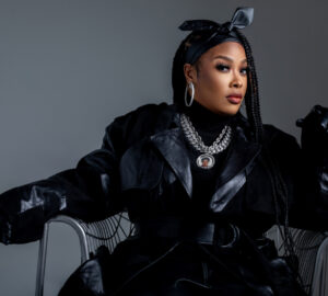 Da Brat poses confidently in promotion of her 2025 single “Have U 2 Myself” featuring Jessica Betts.