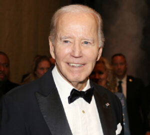 Former President Joe Biden speaks at a public event amid news of his prostate cancer diagnosis.