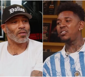Kenyon Martin and Nick Young arguing during heated debate on Gil’s Arena episode
