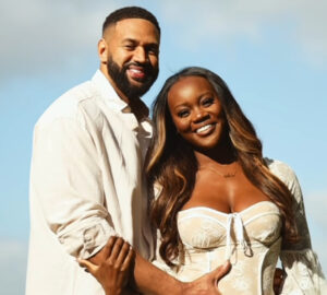 AD and Ollie from Love Is Blind share pregnancy news with ultrasound photos and baby bump