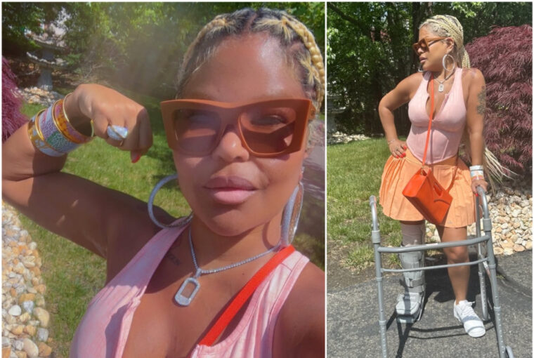Misa Hylton speaks on her injury, court appearance, and message to disabled people