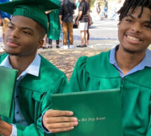 Naazir and Qaadir Lewis, 19-year-old twins whose tragic deaths were ruled a double suicide by the GBI.