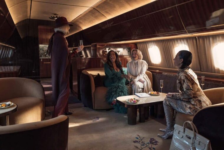 Niecy Nash-Betts, Glenn Close, and Kim Kardashian in Hulu’s legal drama “All’s Fair.”