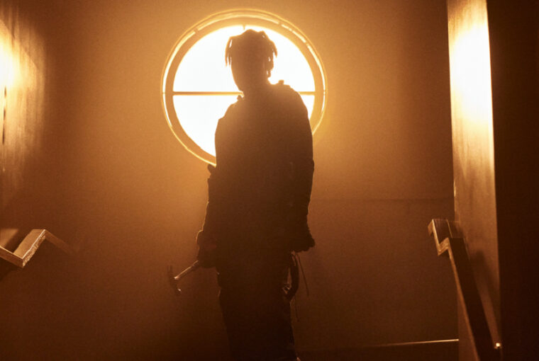 Shameik Moore holds a sword in a still from RZA’s action film One Spoon Of Chocolate