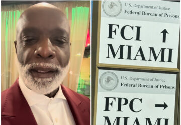 Peter Thomas shares emotional Instagram message before starting federal prison sentence for tax evasion.