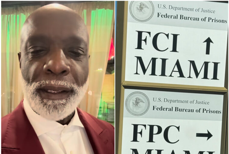 Peter Thomas shares emotional Instagram message before starting federal prison sentence for tax evasion.